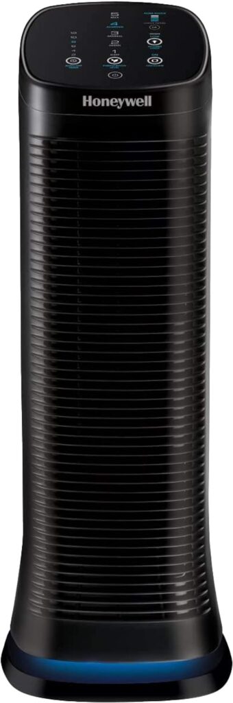 650d57012177e Honeywell HFD320 Air Genius 5 Air Purifier with Permanent Washable Filter Large Rooms 250 sq. ft. Black